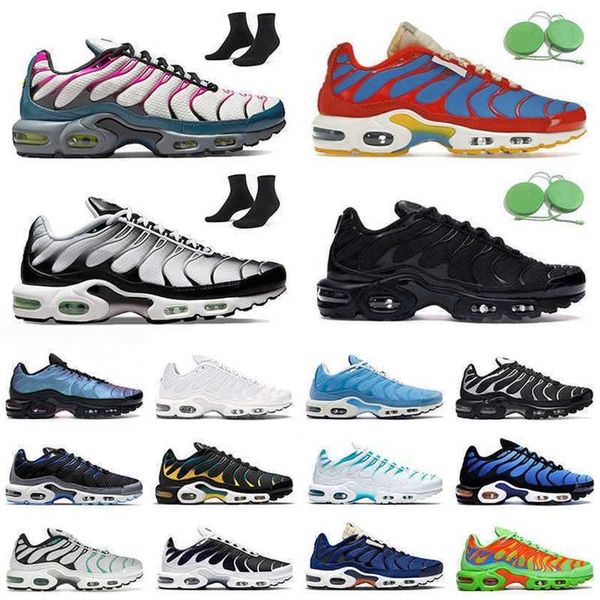 

authentic tn plus terrascape running shoes mint green accents hyper jade blue fury black metallic silver tns sneakers sports pink tealjordon