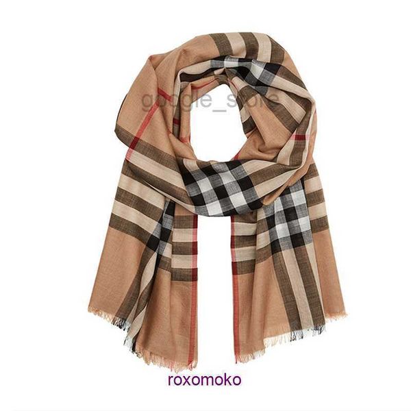 

fashion bur winter scarves retail sale 99 new scarf wool silk blended shawl classic camel plaid identifiedth6e, Blue;gray
