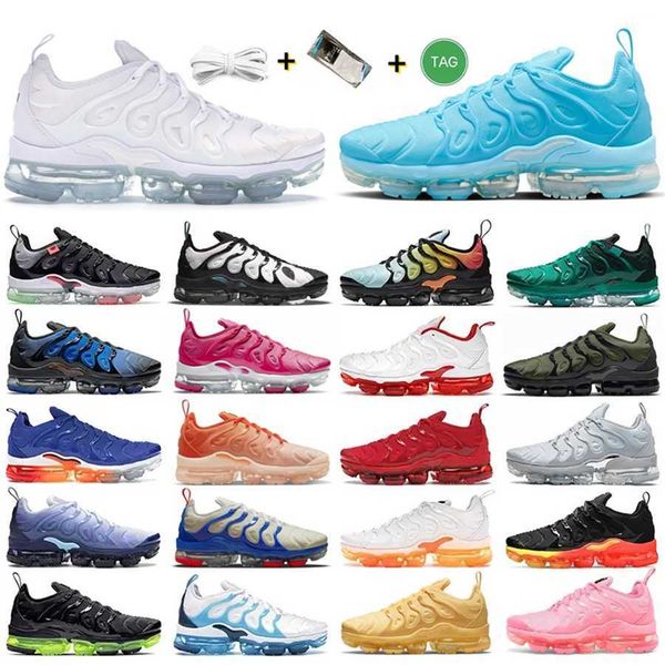 

2023 og tn plus mens running shoes university blue triple black red royal cherry since 1972 orange gradients usa knicks atlanta yolk bone me