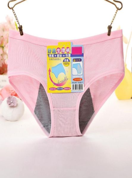 

menstrual intimates physiological panties young sanitary period girl leak proof modal seamless panty underwear briefs xhtnp88198384, Black;pink
