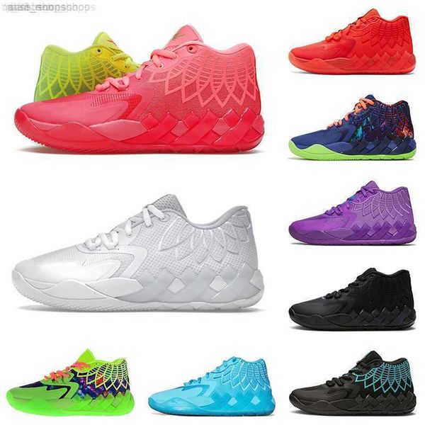 

lamelo ball shoe rick and morty basketball shoes for men black blast buzz city galaxy not from here rock ridge red purple designer