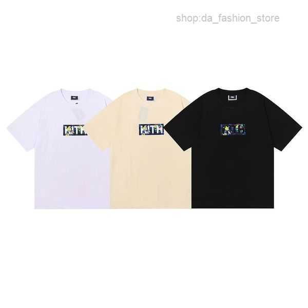 

rocky kith t shirt men women t-shirt washed tees high mens polo cotton summer short sleeve designer shorts luxury clothing quality breathabl, White;black