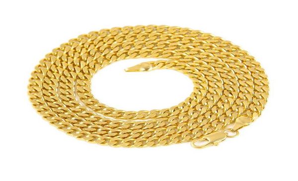 

gold cuban link chain hip hop bling chains jewelry men necklace gold chains rap street mens jewelry gift 3202332046790, Silver