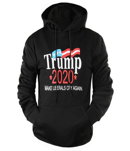 

men women donald trump 2020 hoodie hooded sweatshirts m-2xl pullover make ama great again home clothing cny16234885086, Black