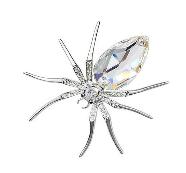 

ornaments fashion spider austria crystal brooch temperament celebrities necessary a9117545293, Gray