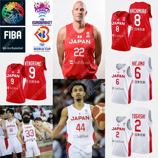 

2023 fiba japan world cup2 4 joshua hawkinson basketball jersey 16 ren kanechika 19 yudai nishida 33 yuki kawamura 8 rui hachimura 12 yuta w, Black;red