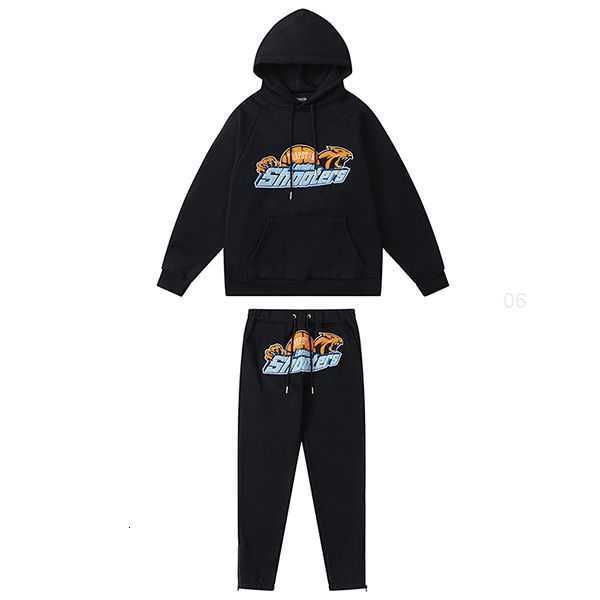 

8 styles trapstars hoodies towel embroidery mens hoodie designers clothing europe and american style sweatshirt designer hoodie trapstar mg6, Black