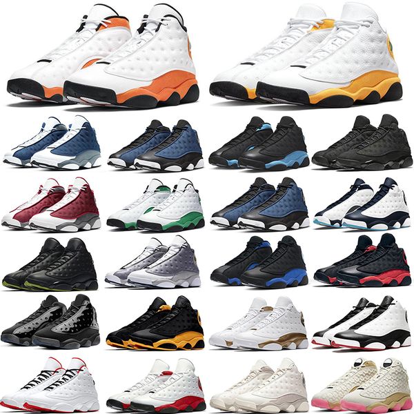 

2023 basketball shoes 13 men women 13 del sol cap and gown black cat court purple black university blue altitude outdoor trainers sneakers 3