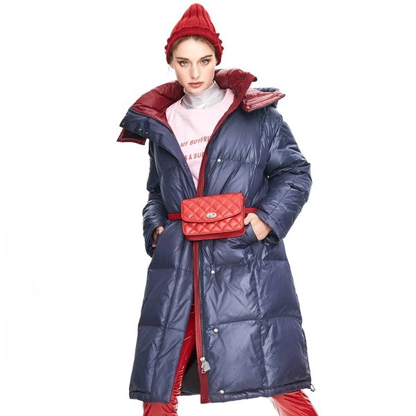 

winter womens designer down jacket outdoor leisure sports white duck windbreak waterproof light parkas keep warm fashion coat hooded capsule, Black