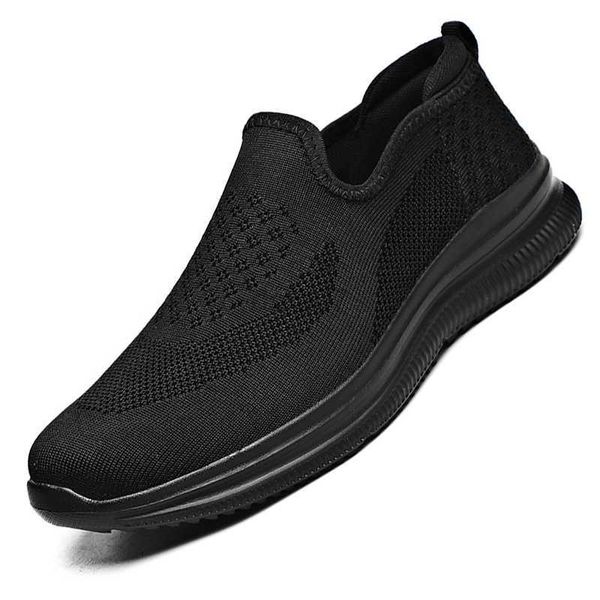 

dress shoes men shoes loafers 2021 new walking shoes flats men breathable sneakers light casual shoes men zapatillas hombre plus size 48 l08, Black