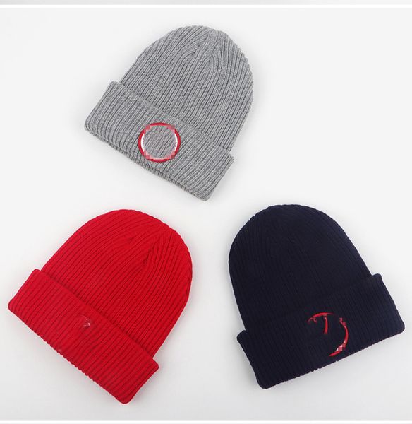 

designer beanie for mens women skull caps black popular canada winter warm classic letter goose hat printed knitted beanies black hats gifts, Blue;gray