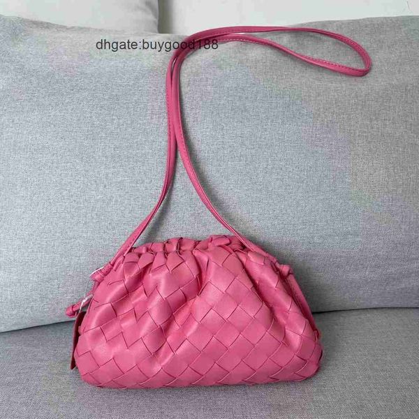 

designer bag tote bags candy mini jodie thick grid woven cloud bun soft leather dumpling bun single shoulder cross shoulder handheld small b