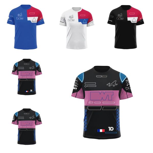 

f1 formula one racing suit 2023t-shirt t-shirt t-shirt for short-sleeved teams