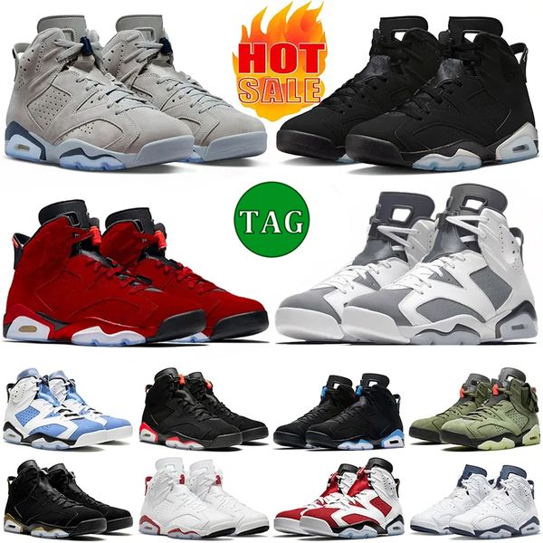 

with box jumpman 6 6s basketball shoes men sneakers georgetown black cat toro cool grey unc cactus jack red oreo gold hoops mens trainers sp