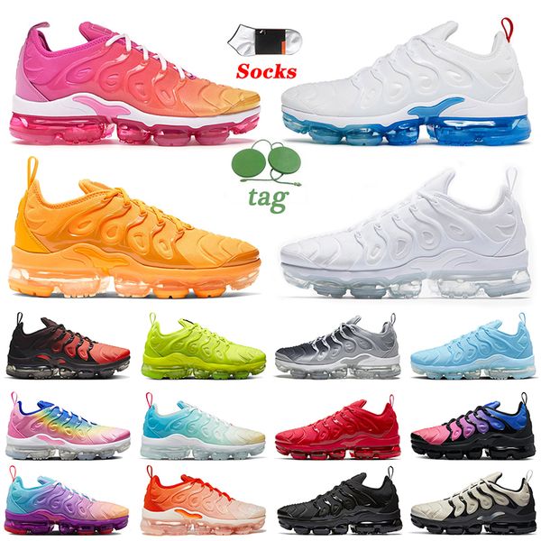 

big size 13 designer tn plus atlanta men women vapors running shoes tns triple black orange blue white pink silver wolf maxs platform outdoo