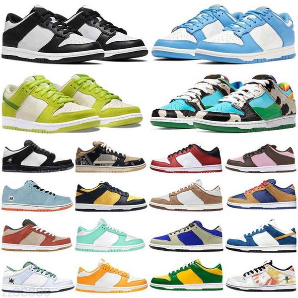 

2023 men women shoes sneaker panda white black unc blue grey fog pn syracuse candy vintage green sail bordeaux trail platform mens trainers