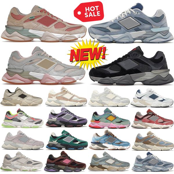 

designer 9060 9060s joe freshgoods outdoor shoes men women penny pink violet noir black castlerock grey cherry blossom runner sneakers train, White;red