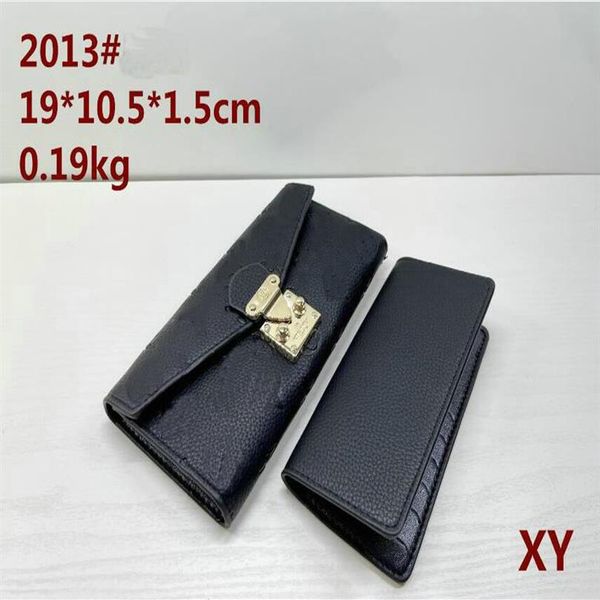 

new designer women long checkbook wallet credit card po holder wallet brown gram white checkered canvas leather 2013# 19cm sanw182x, Red;black
