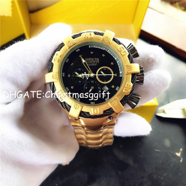 

christmas new brand 5 dz mens watches luxury sapphire stainless steel wristwatch mens gift quartz watch supremacy full function231y, Slivery;brown