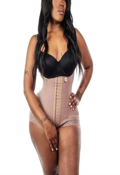 

women039s shapers fajas colombiana women corset waist traine body shaper bulifting effect shapewear postpartum recovery belt ad8882055, Black;white