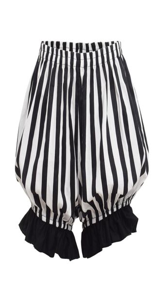 

lolita bloomers women vintage cosplay bottoming pumpkin shorts 2103097089205, White;black