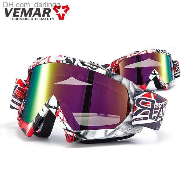 

ski goggles motorcycle goggles men windproof outdoor cycling racing goggles motocross sunglasses skiing riding dust-proof moto glasses q2308