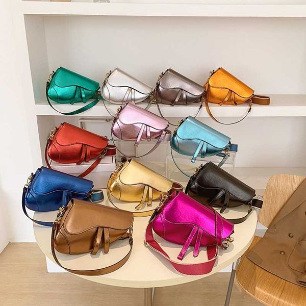 

netizen saddle bag for women 2023 summer new wide shoulder strap handheld bag korean style crossbody bag