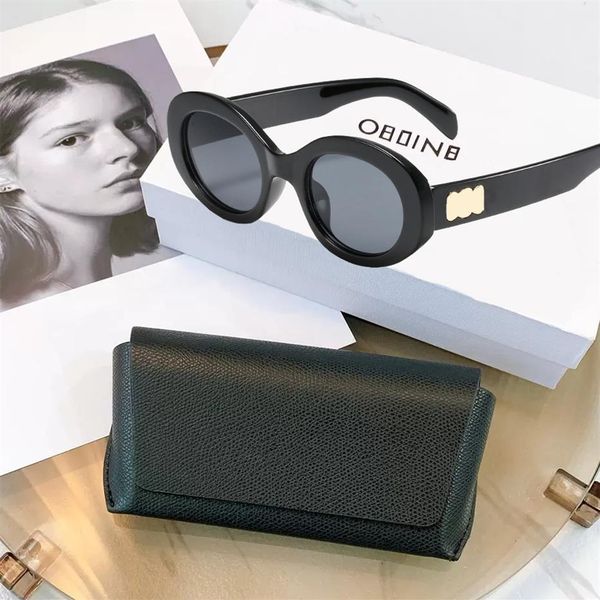 

women sunglasses oval designer sun glasses for men traveling fashion adumbral beach sunglasses goggle 6 colors316u, White;black