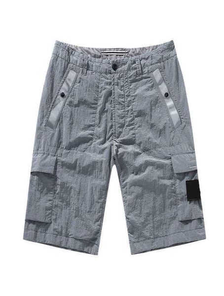 

cp konng gonng style shorts of brand in summer metal nylon casual loose shorts quick drying beach pant5917909, White;black