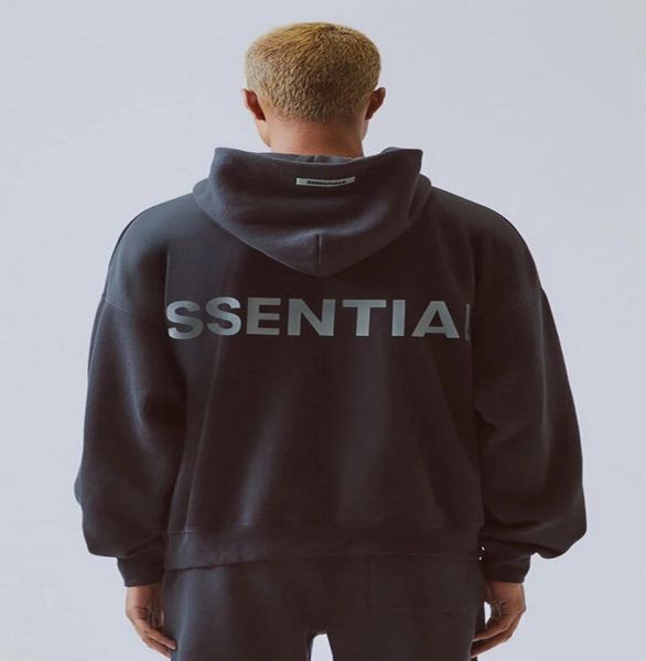 

mens womens designer hoodies s reflective long sleeve fleece hoodie fashion solid fog hoodies asian size s-xl1393284, Black