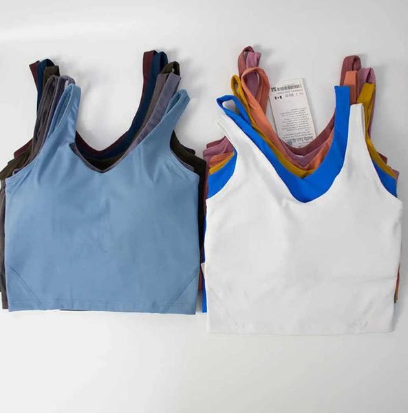 

yoga outfit type back align tank lemons gym clothes women casual running nude tight sports bra fitness beautiful underwear vest