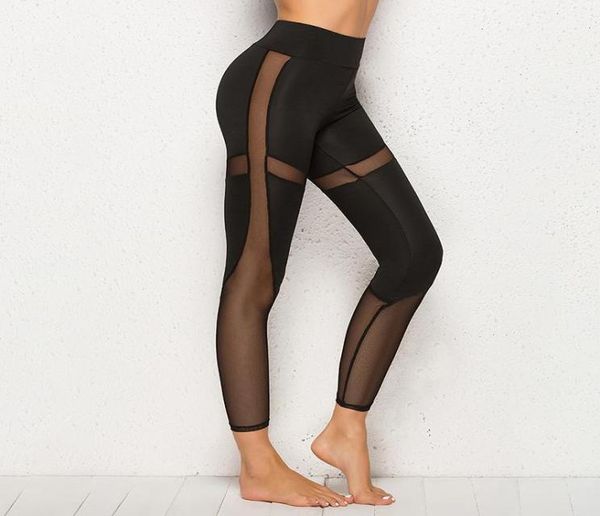 

black mesh leggings women pant high waist legging fitness push up gym leggings hiking jogging leggins women trouser jeggings18194825