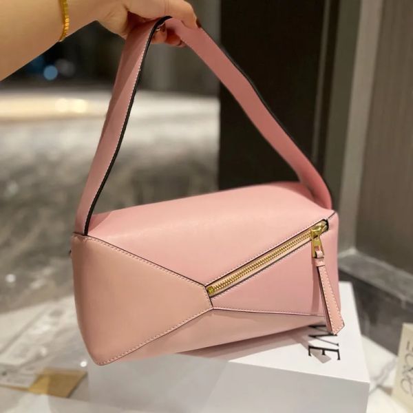 

luxury puzzle hobo designer bag women's handbag shoulder luxury fashion bag leather portable skew cross bag women's tote bag shoul