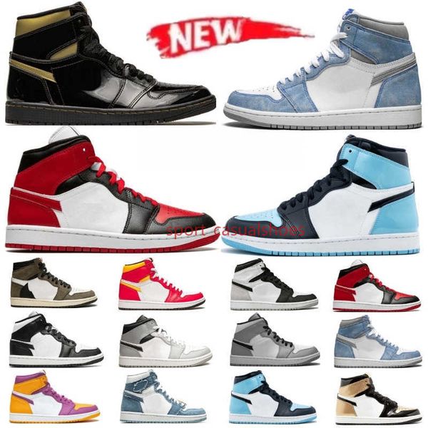 

og jumpman basketball shoes sneakers trainers university blue black red hyper royal patent panda dark mocha bred shadow unc smoke grey chica