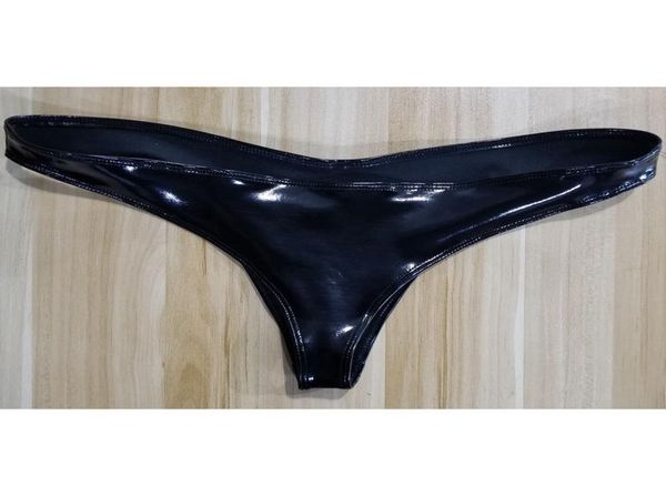 

plus size xxl latex leather panties women thongs and g strings kawaii tanga string femme underwear lingerie bragas mujer thong4525548, Black;white