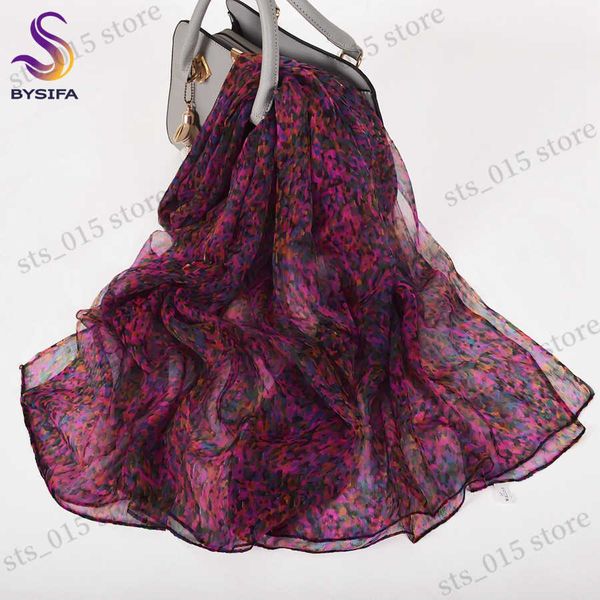 

scarves silk scarf hijabs women fashion brand summer beach cover-ups ladies navy blue neck scarves silk long scarves t230425, Blue;gray