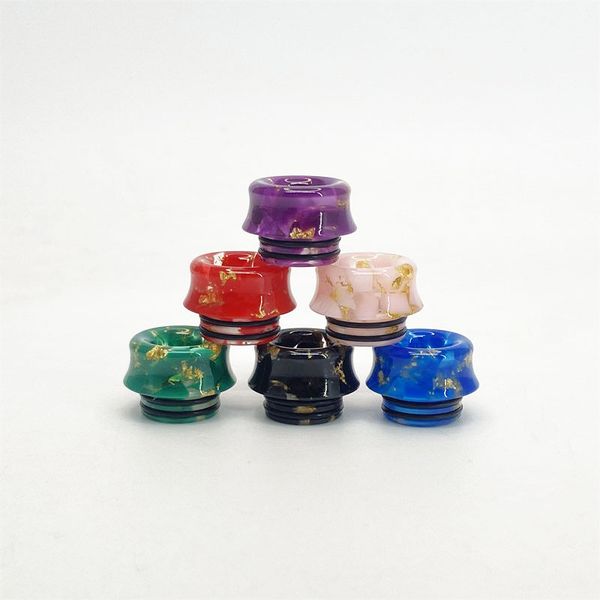 

1pcs drip tip 810 universal straw joint resin mouthpiece tank accessory random color