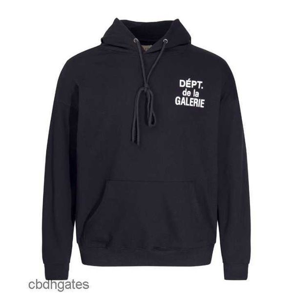 

hoodies sweater mens fashion gallerry classic deptt letter print loose brand hoodie basic new 0vp6, Black