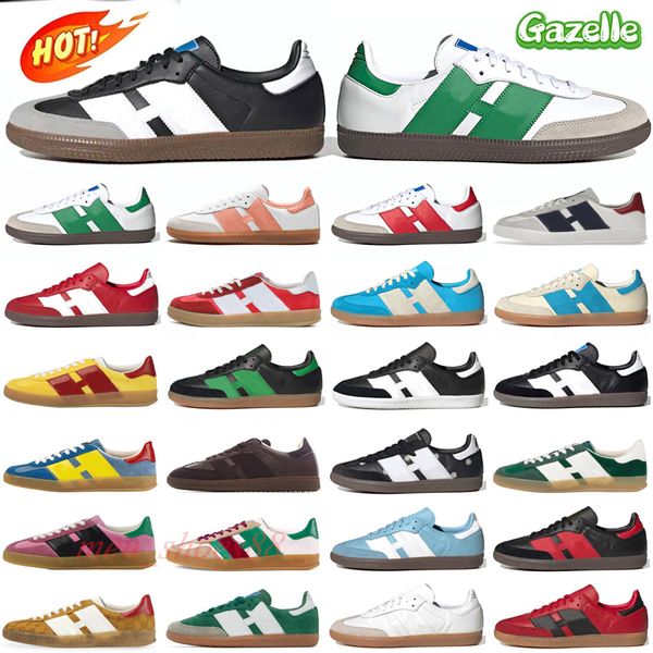 

2023 platform casual shoes running shoes gazelle sneakers black white gum originals green sportrich blue gazelles pink mens luxury womens tr