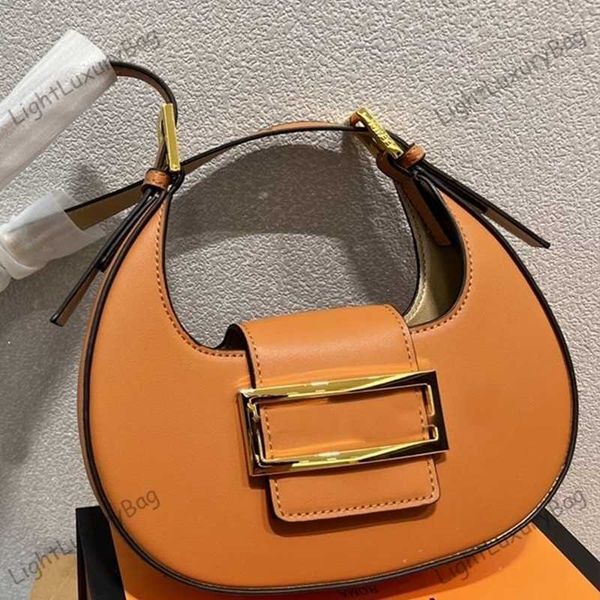 

crescent moon bag brand designer hobo bag fashion ff shoulder bag women leather luxury brand handbags tote classic female shopping purses 23