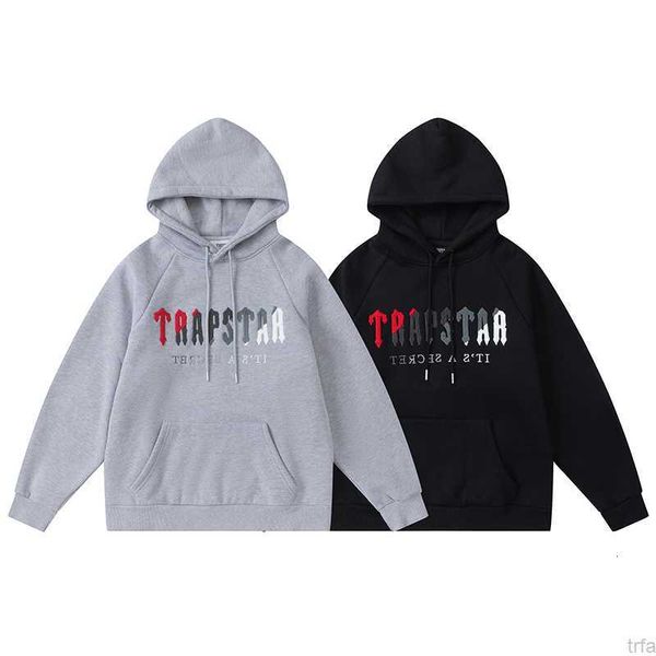 

Trapstar Brand Tracksuit Classic Embroidery mens hoodie Sportswear Warm Set Loose Sweatshirt Jogging High Quality designers clothesP4IM
