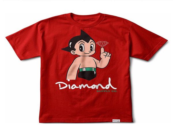 

diamond supply co x astro boy men039s t shirt red tee clothing5252584, White;black