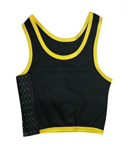 

women039s shapers women lesbian les ftm chest shaper bustier breast binder vest tomboy short corset tank cosplay underwear3659089, Black;white
