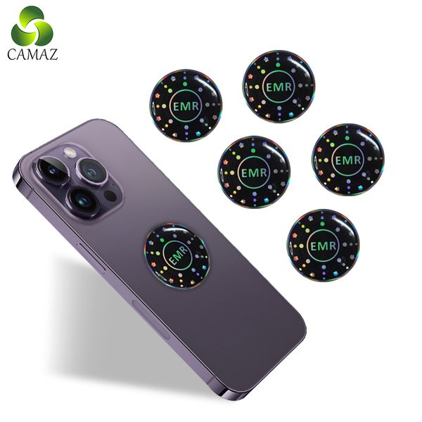 

camaz silicone mobile phone sticker anti radiation reduce radiation emf emr paster oppbag packaging for cell phone