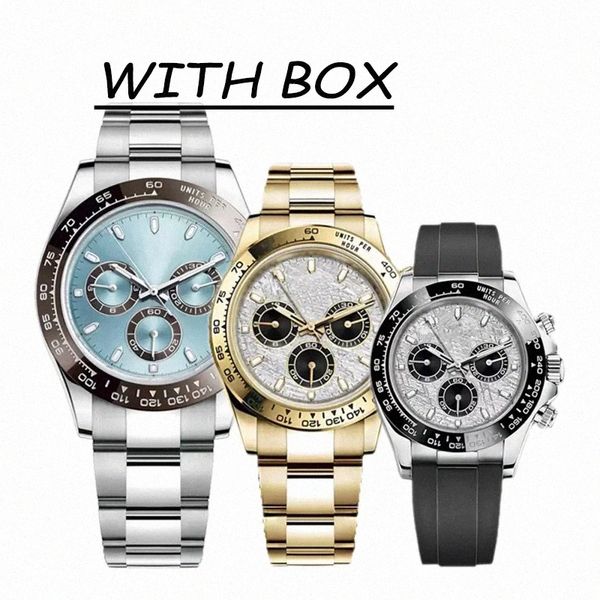 

116519ln aaa 3a quality watches 40mm men sapphire glass oystersteel with original green box automatic jason007 u9p6#, Slivery;brown