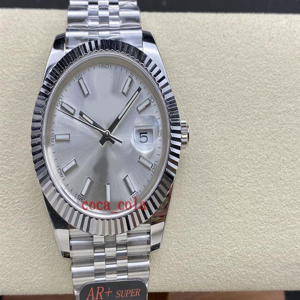 

new brand maker mens watch cal 3235 movement 41mm president sapphire 904l steel watches mechanical automatic men's 126334 wri2451, Slivery;brown