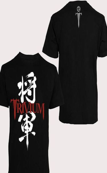 

men039s tshirts trivium shogun wbr heavy metal disturbe t shirt2010255, White;black