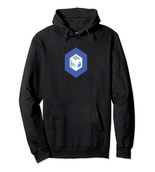 

chainlink link cryptocurrency crypto coin pullover hoodie size s5xl with color blackgreynavyroyal bluedark heather1773484, Black
