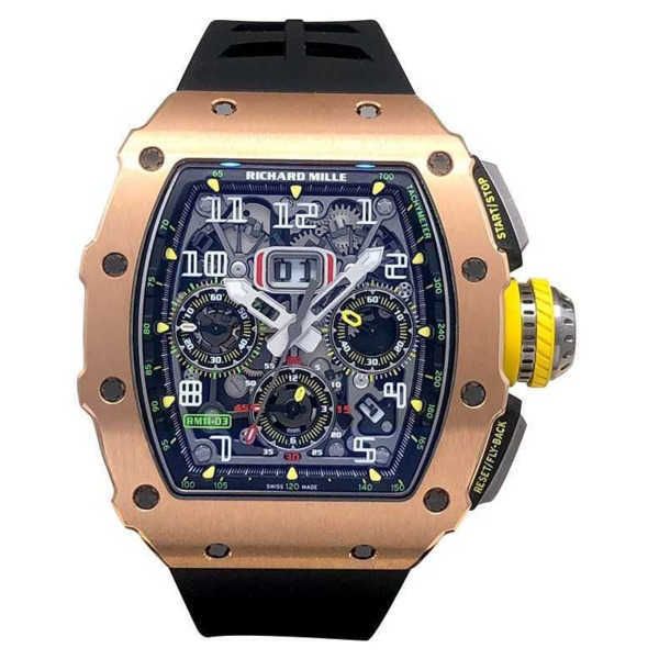 

richardmille mechanical wrist watch rm series watch pilot wristwatches 11-03rg satin scrub grade 5 titanium for men yi-ya5i yi-p70f yi-8auw