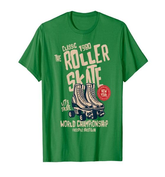

the classic roller skate 1980 lets skate new york tshirt016381211, White;black